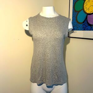 Eileen Fisher Gray Sleeveless Women's Top Size S